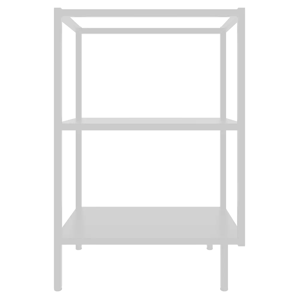 Стеллаж напольный Ферро 40x83.4x56 см металл цвет белый