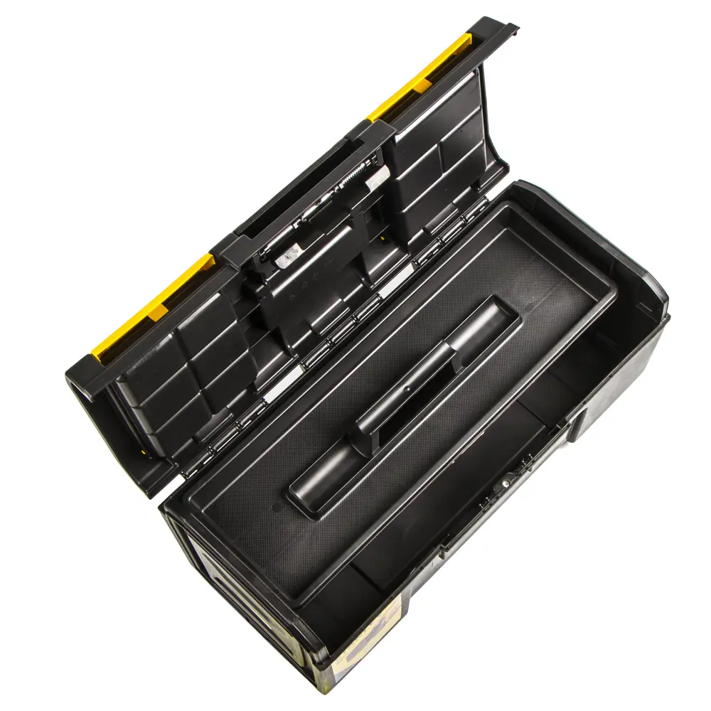 Ящик для инструмента Stanley 280х257х593 мм, пластик, цвет чёрный/жёлтый STLM-2109700 - Вид №3