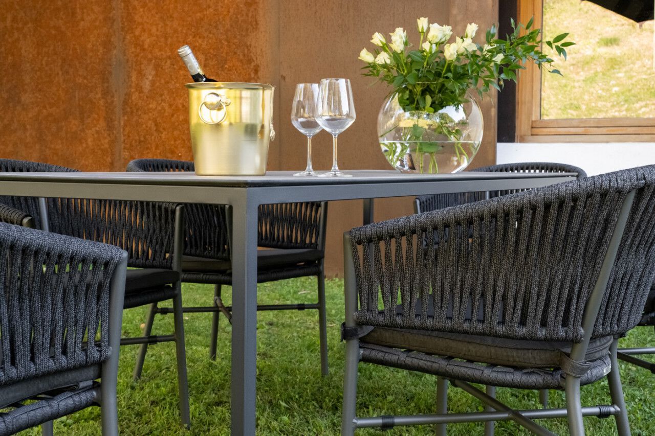 Прямоугольный садовый стол DRIGANI плоская поверхность ARCH-00104923 - Вид №2