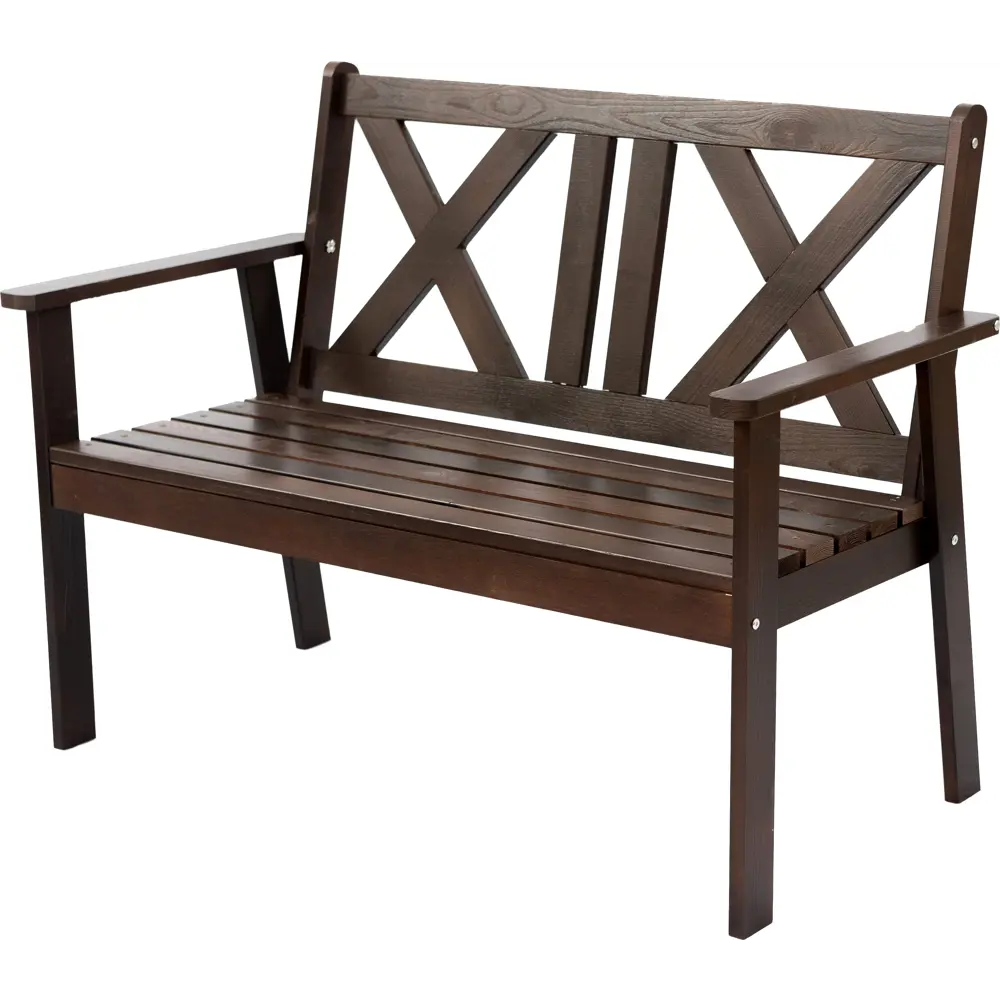 Скамья Копенгаген 115x86 см цвет венге Santreyd STLM-2047541