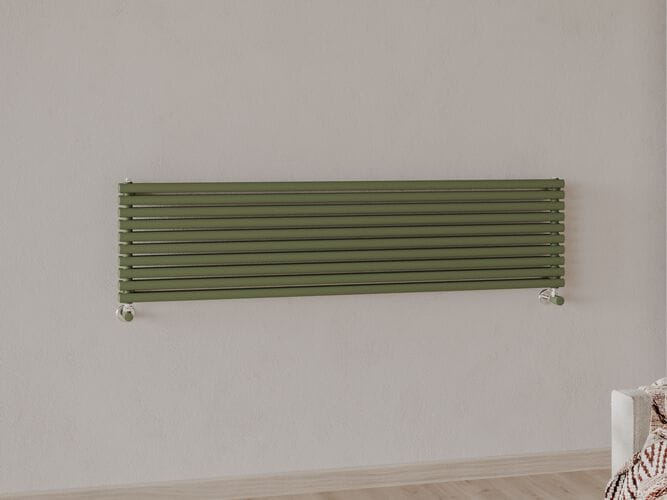 Стальной горизонтальный мебельный радиатор с эллиптическими трубчатыми элементами Irsap Ellipsis ARCH-00062617