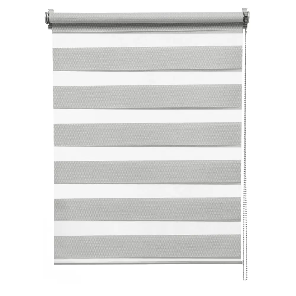 Штора рулонная день-ночь Inspire Siberia 50x175 см светло-серая Granit 5 STLM-2183645 - Вид №1