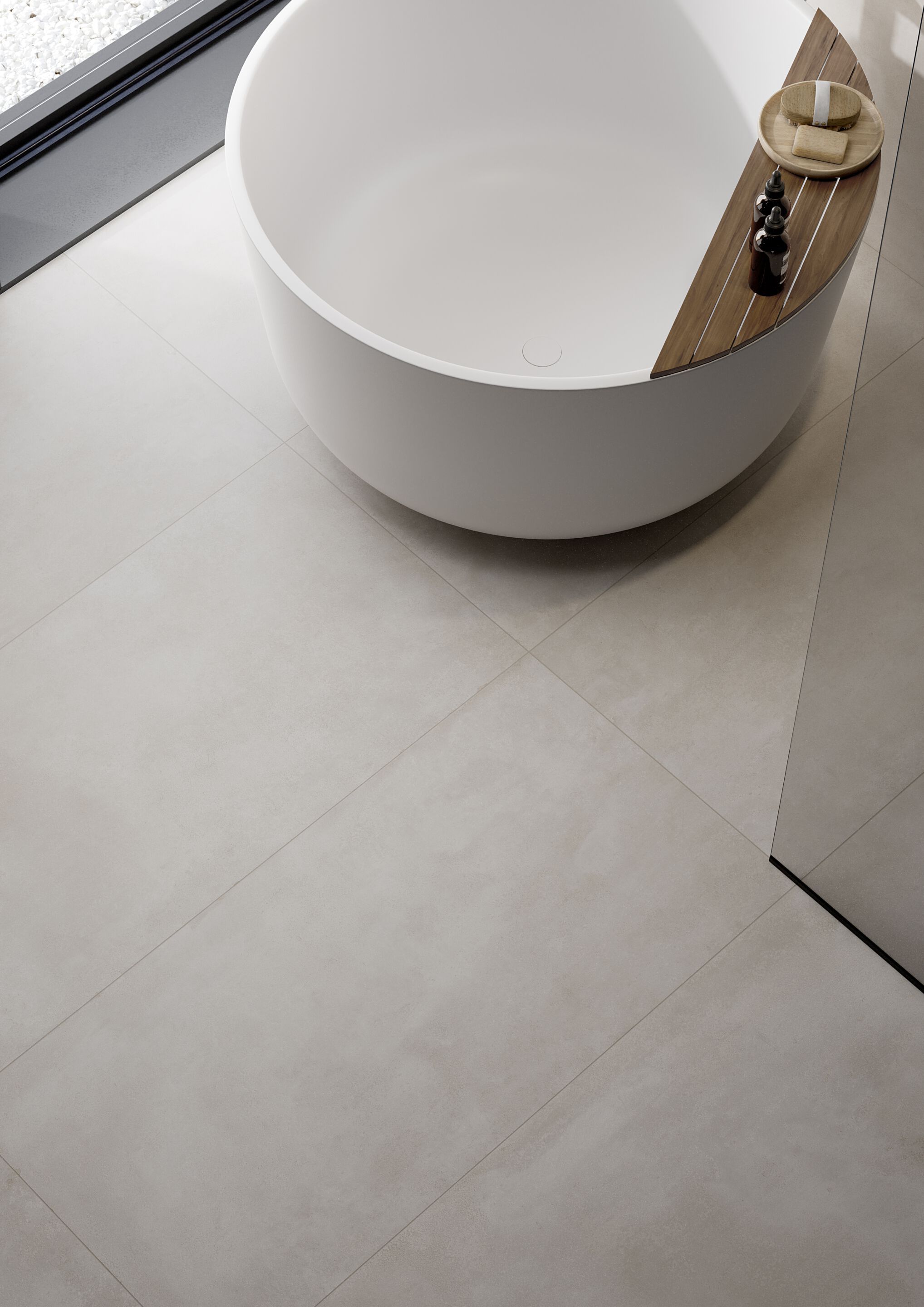 Пол / керамогранит с эффектом цемента Ceramica Rondine CRUDA ARCH-00075222 - Вид №12