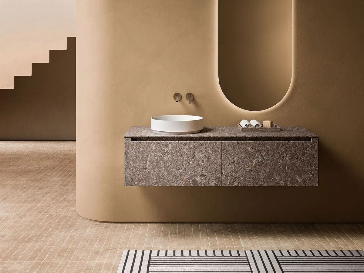 Круглая столешница из твердой поверхности Inbani ARCH-00111889 - Вид №1