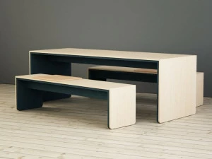 Glimakra of Sweden Прямоугольный деревянный стол для переговоров Limbus