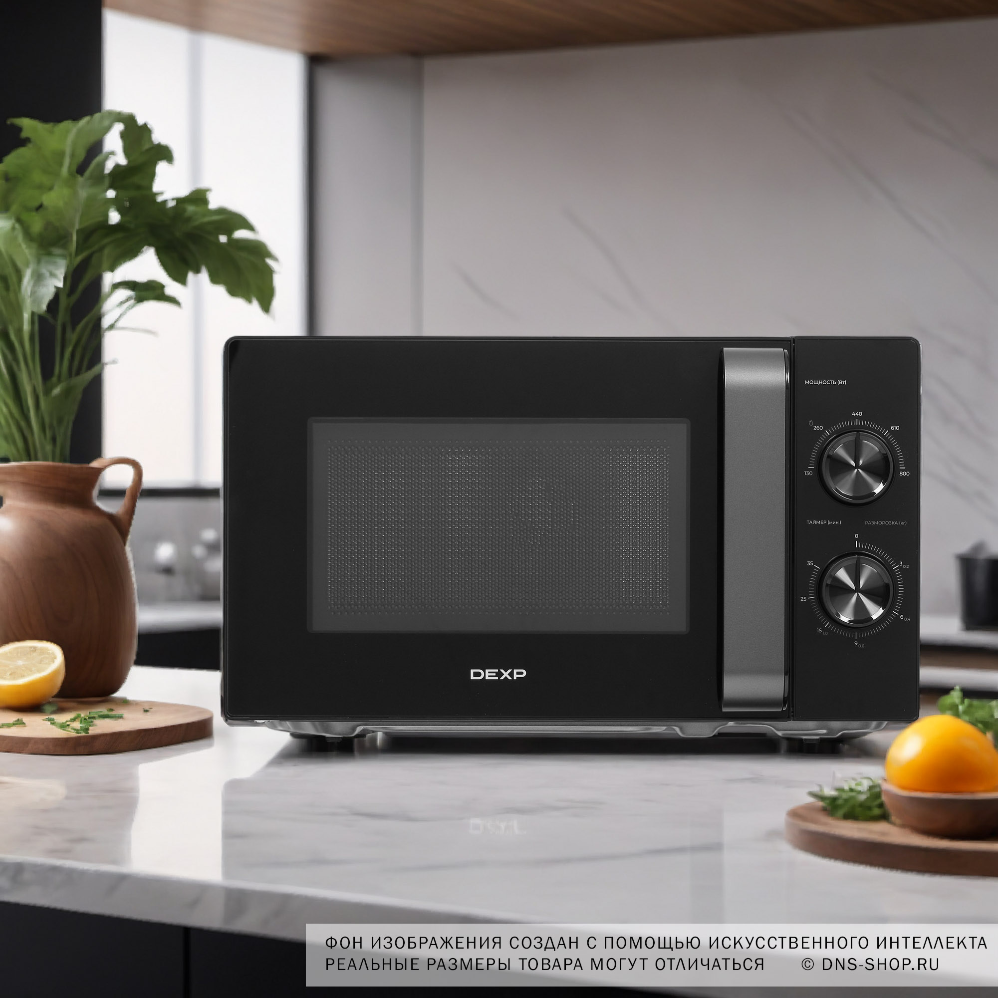 5412466 Микроволновая печь DEXP MH-80 черный STDN-0083172 - Вид №10