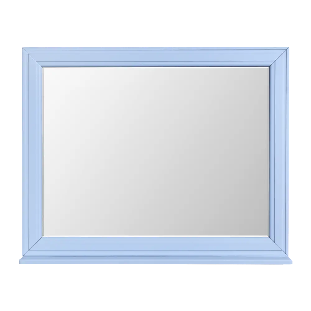 Зеркало Aquaton Шарм 100 см прямоугольное цвет голубой STLM-2077717