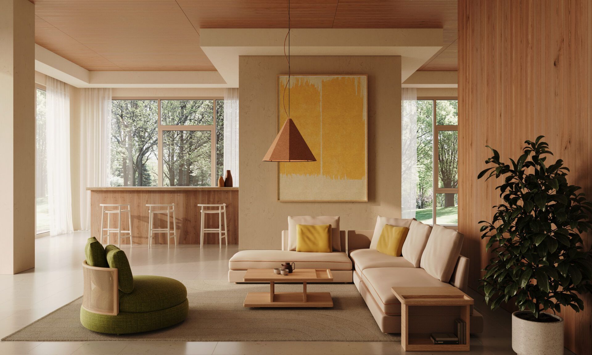 Тканевое кресло Wiener GTV Design Mon-Île ARCH-00026036