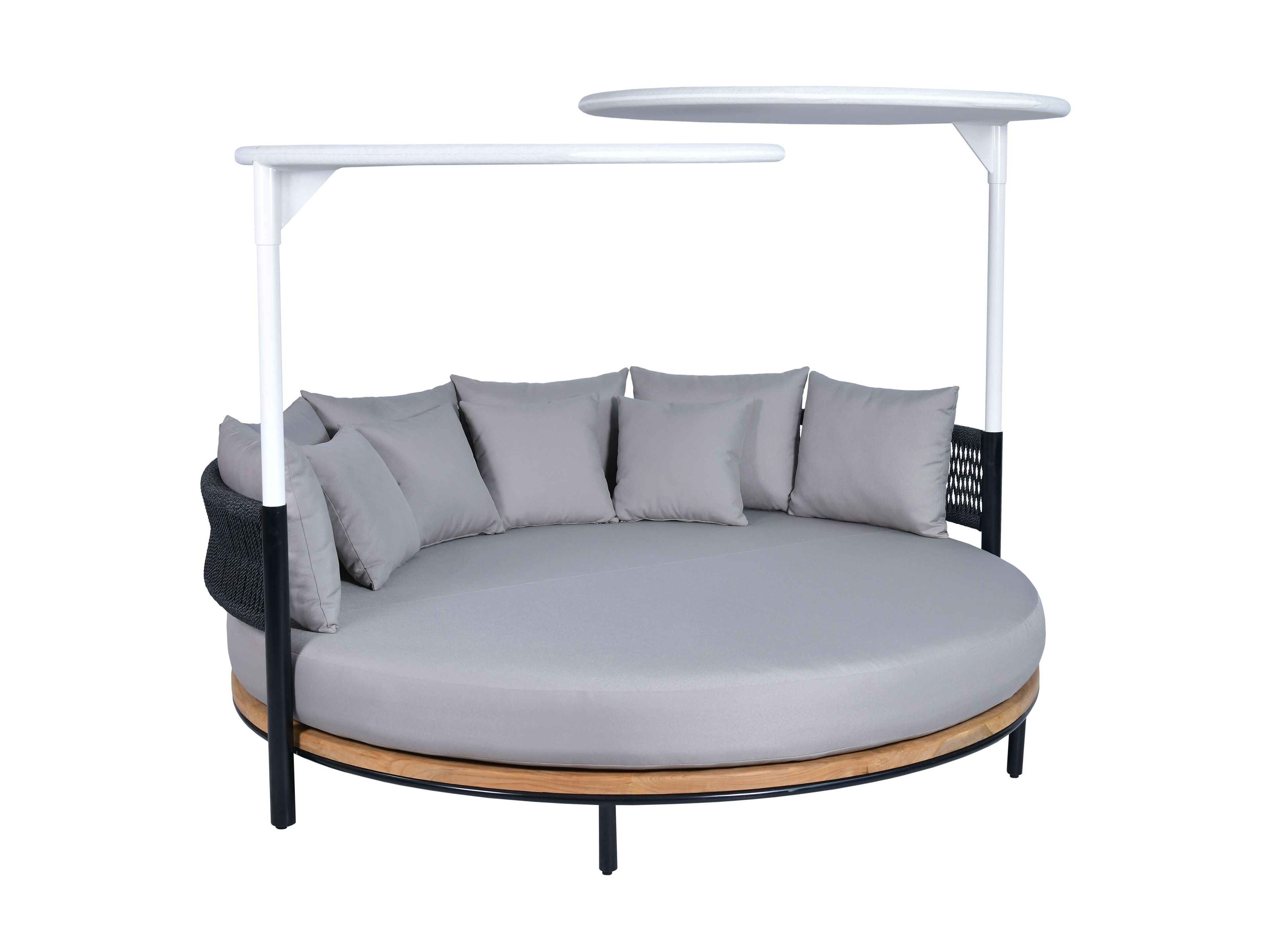 Ткань круглая Садовая кровать с солнцезащитным козырьком cbdesign круглый ARCH-00084466 - Вид №23