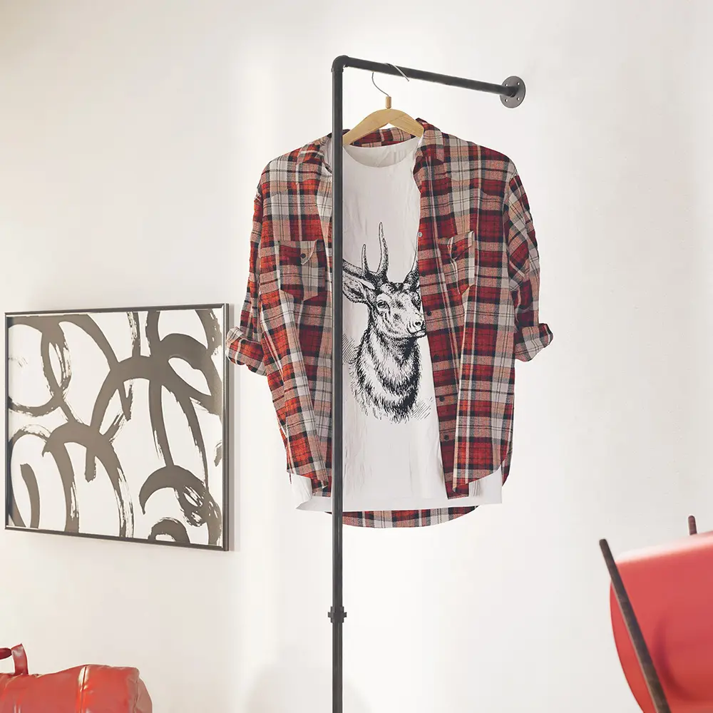 Комплект системы хранения Larvij PIPE05 7.5x100.5x8.5 см цвет черный STLM-2003437 - Вид №8