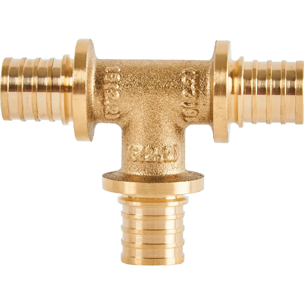 Тройник РОСТЕРМ 16x16x16 мм для систем водоснабжения и отопления 88700669 STLM-1541317 - Вид №1