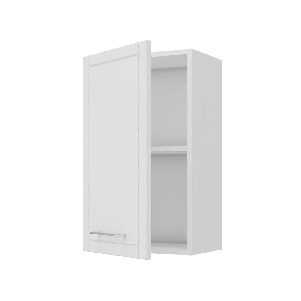 Навесной шкаф Агидель 40x67.6x29 см KONSENSA ЛДСП цвет белый STLM-2071593 - Вид №2