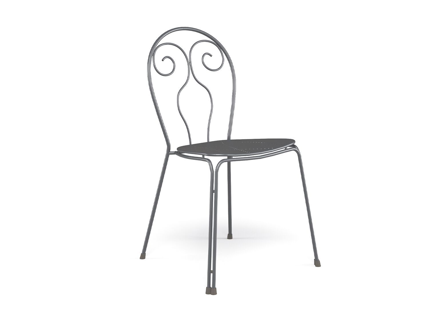 Стальной штабелируемый садовый стул emu Caprera ARCH-00102992