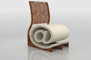 Manufatti Viscio Реконструированное уличное сиденье из камня