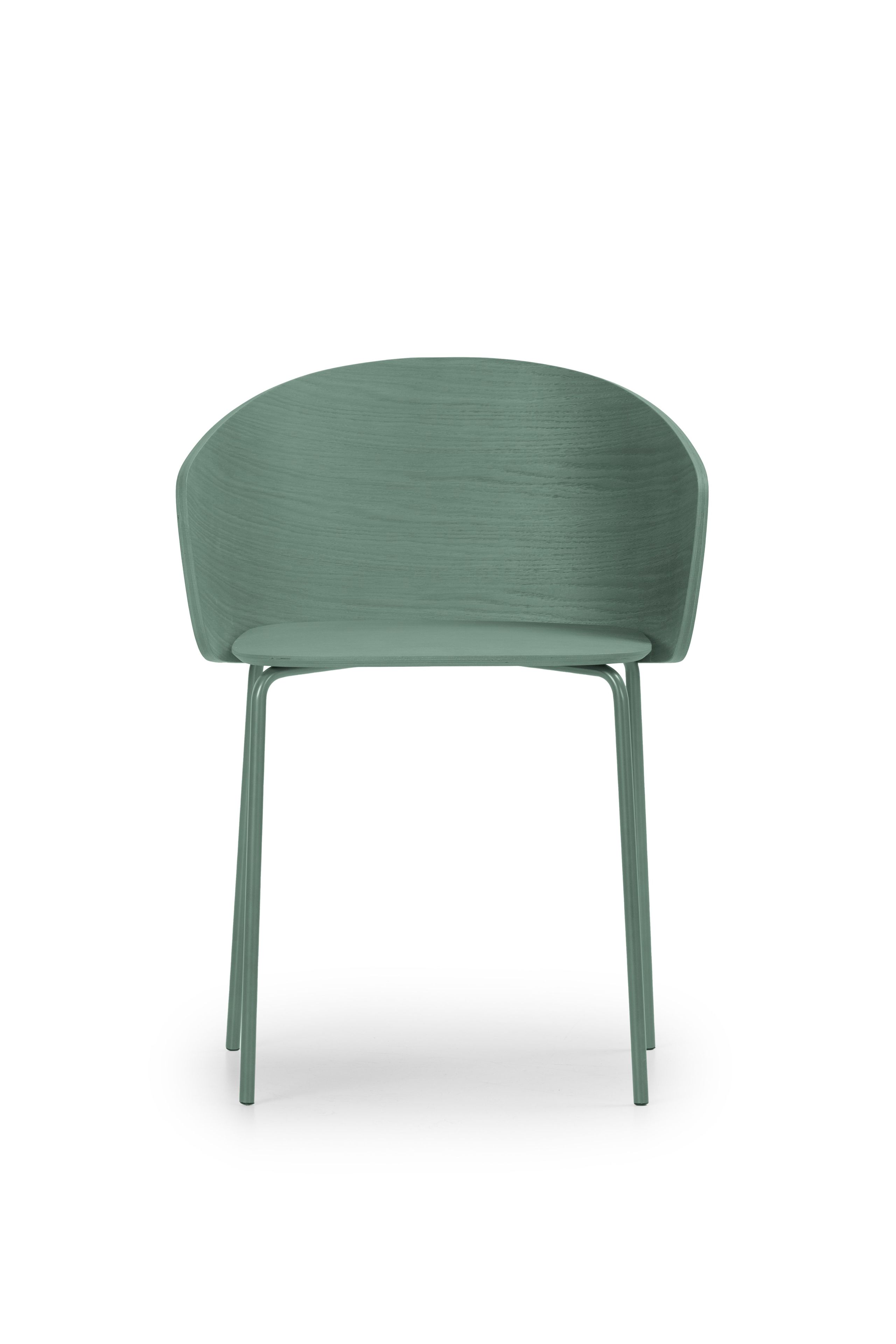 Стальной и деревянный стул с подлокотниками True Design Не деревянная ARCH-00129580 - Вид №5