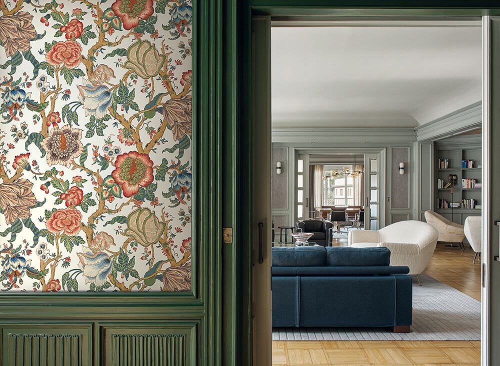 Обои с цветочными мотивами Jannelli&Volpi СП 505 GRANDE CORNICHE ARCH-00041713 - Вид №3