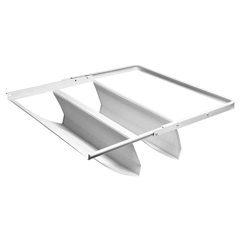 Обувница для гардеробной системы 58.7x15.3x41 см металл цвет белый ТИТАН-GS STLM-2153099 - Вид №2