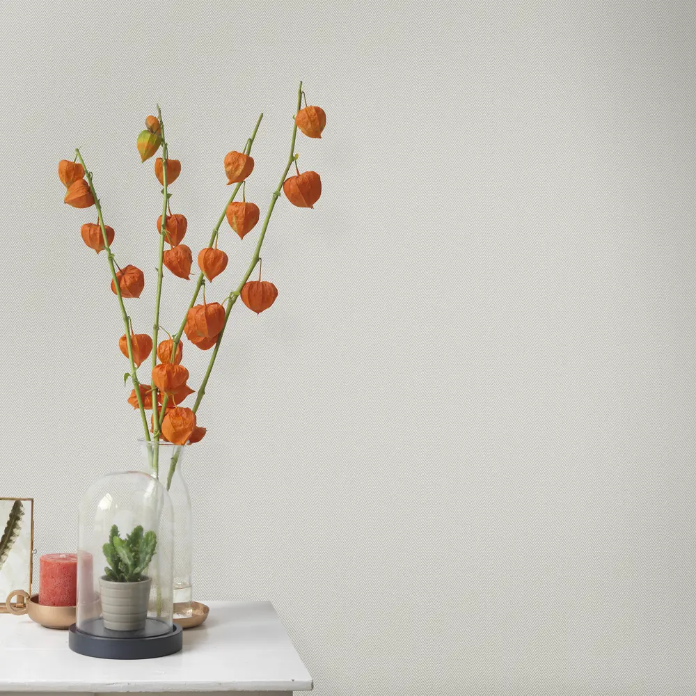 Обои флизелиновые Inspire Carolyn Tweed белые 1.06 м Cool 5 CAROLYN-TWEED STLM-2125177 - Вид №2