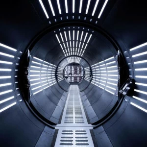 8-455-Star-Wars-Tunnel Фотообои Komar Disney 3.68х2.54 м