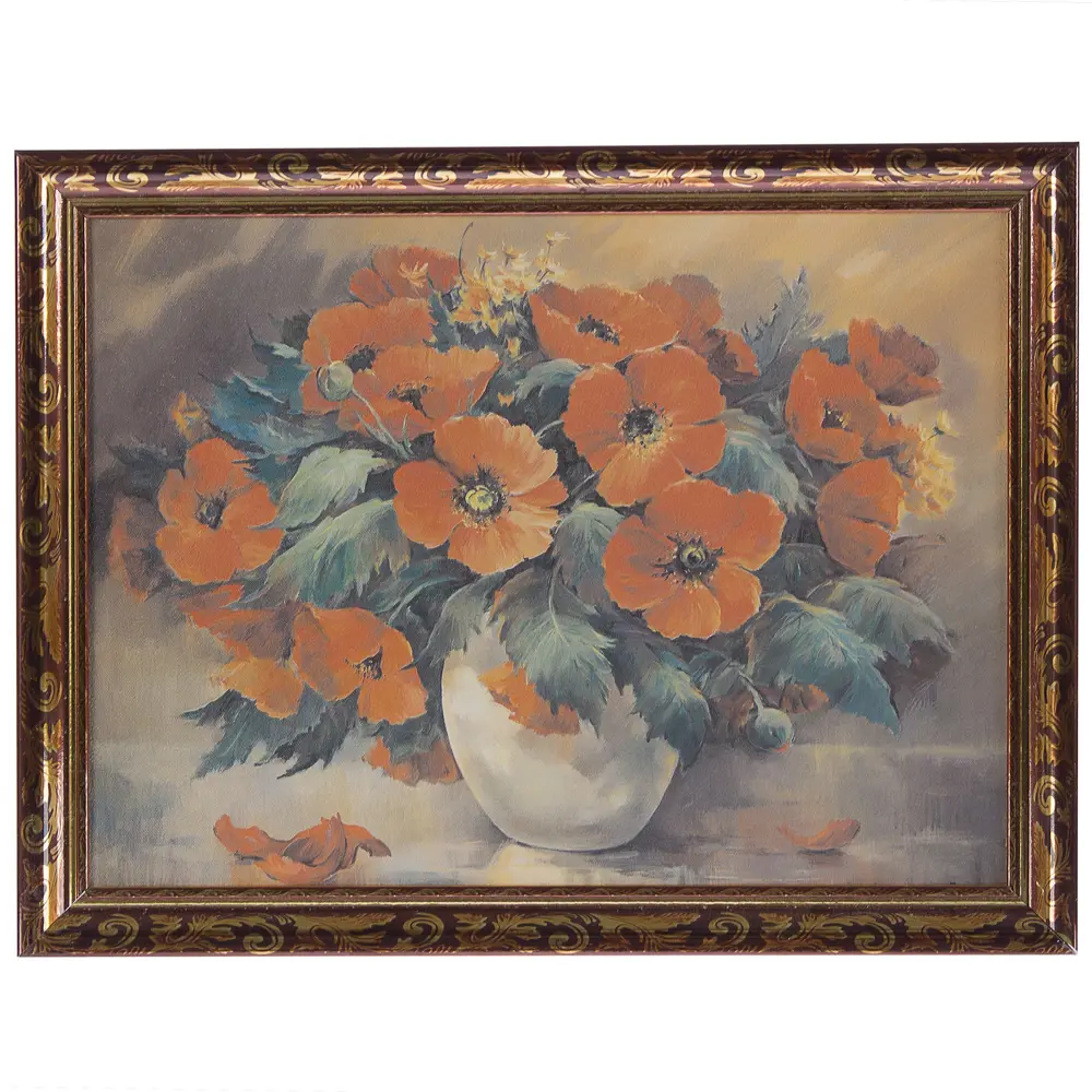 Постер в раме 30х40 см «Маки» Santreyd STLM-2143515