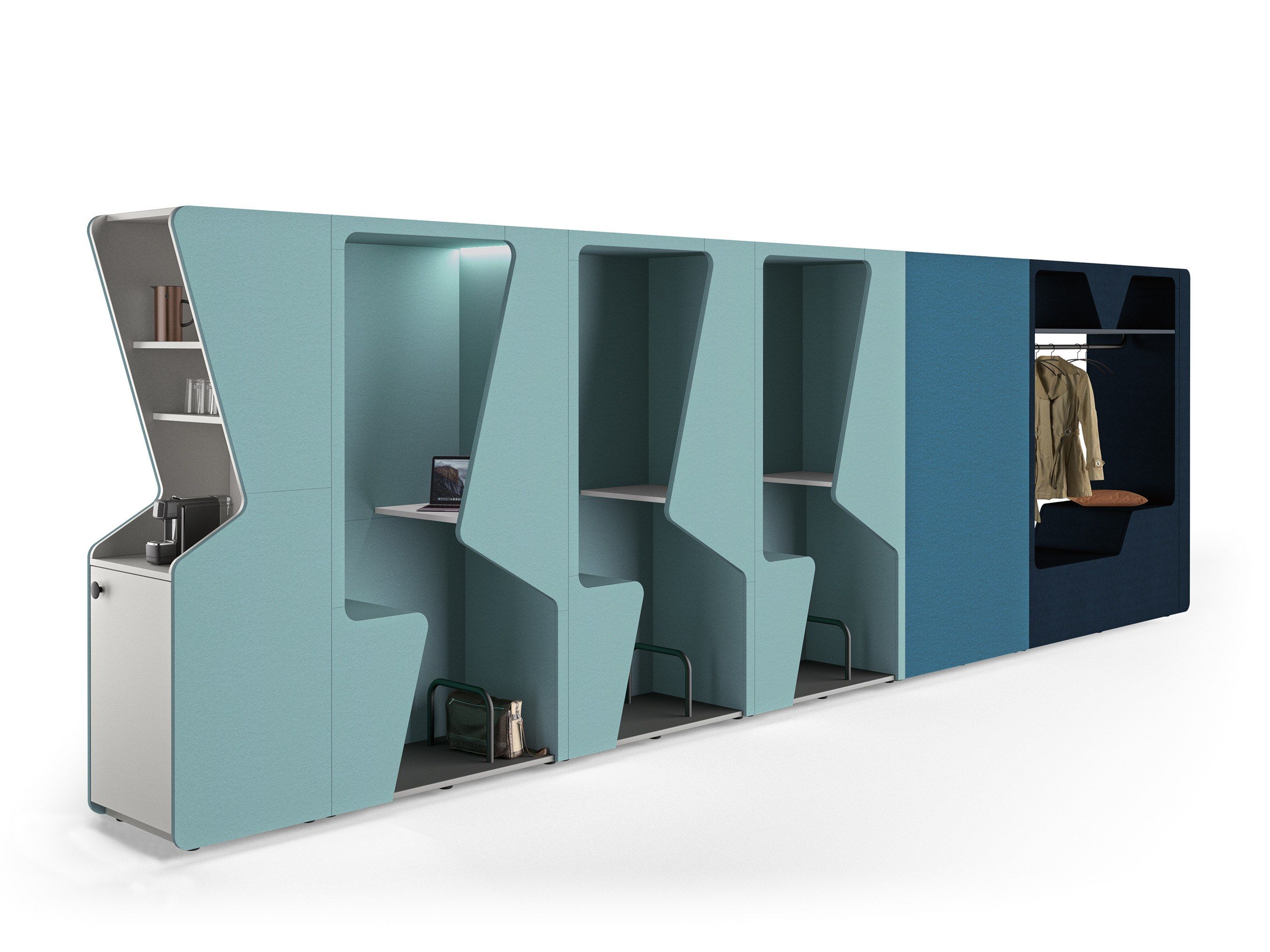 Вешалка для одежды для офиса werner works PARKOUR ARCH-00047666 - Вид №2