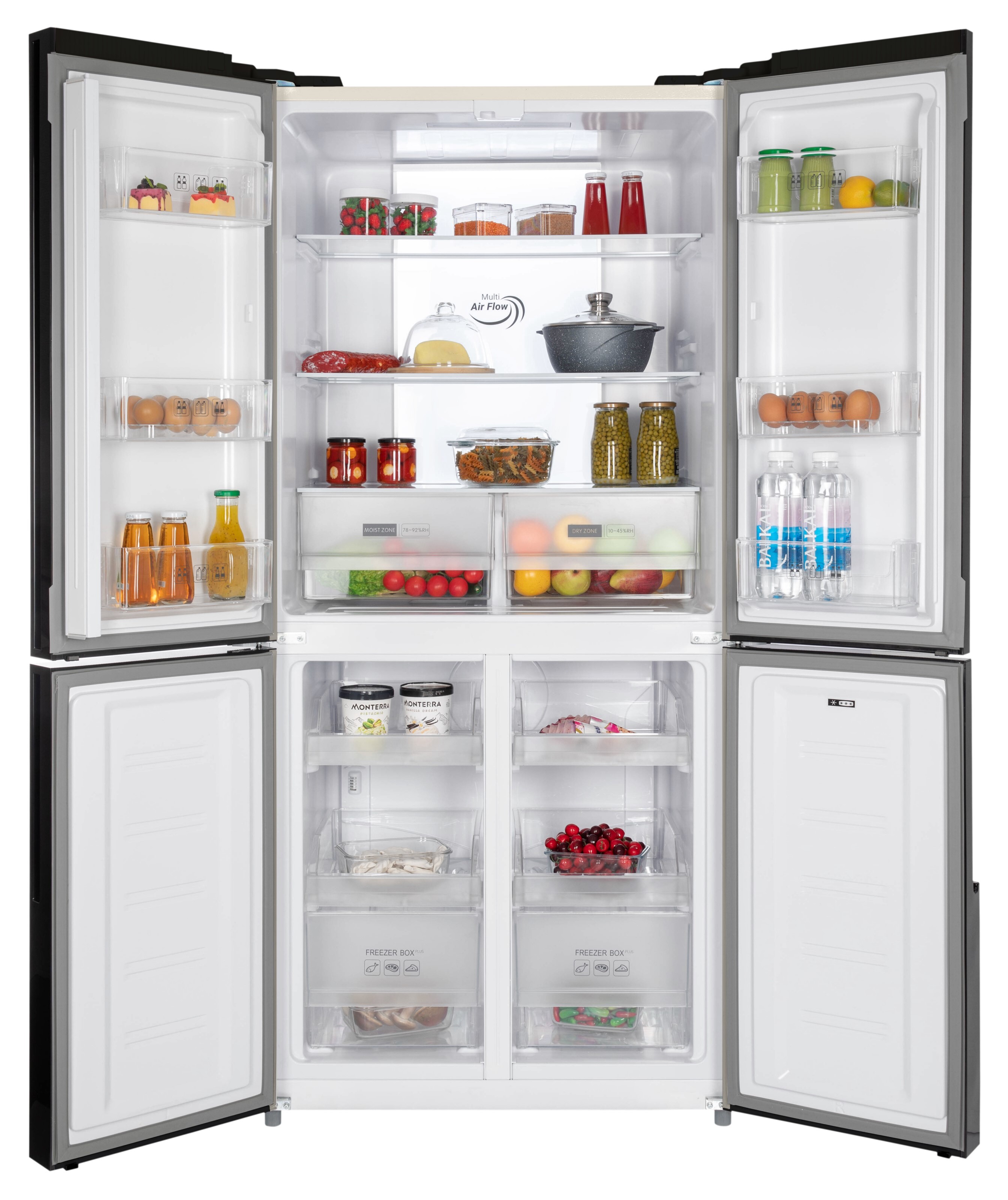 9069211 Холодильник многодверный   Nordfrost RFQ 510 NFGI бежевый STDN-0040294 - Вид №3