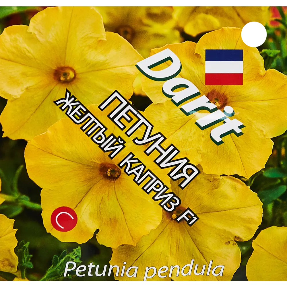 Семена цветов Дарит петуния Желтый каприз 8 шт. 89347575 STLM-2039104 Santreyd 