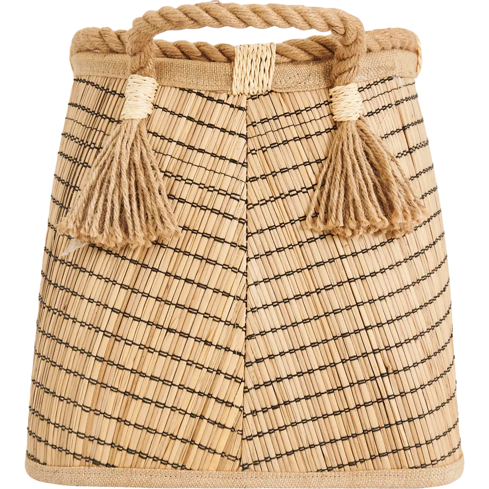 Корзина Storidea 29x22x29 см пальмовое волокно цвет бежевый STLM-2023659 - Вид №2