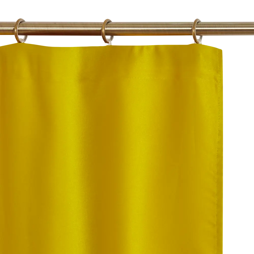 Штора на ленте Лотос 160x260 см цвет желтый MIAMOZA STLM-2022385 - Вид №3
