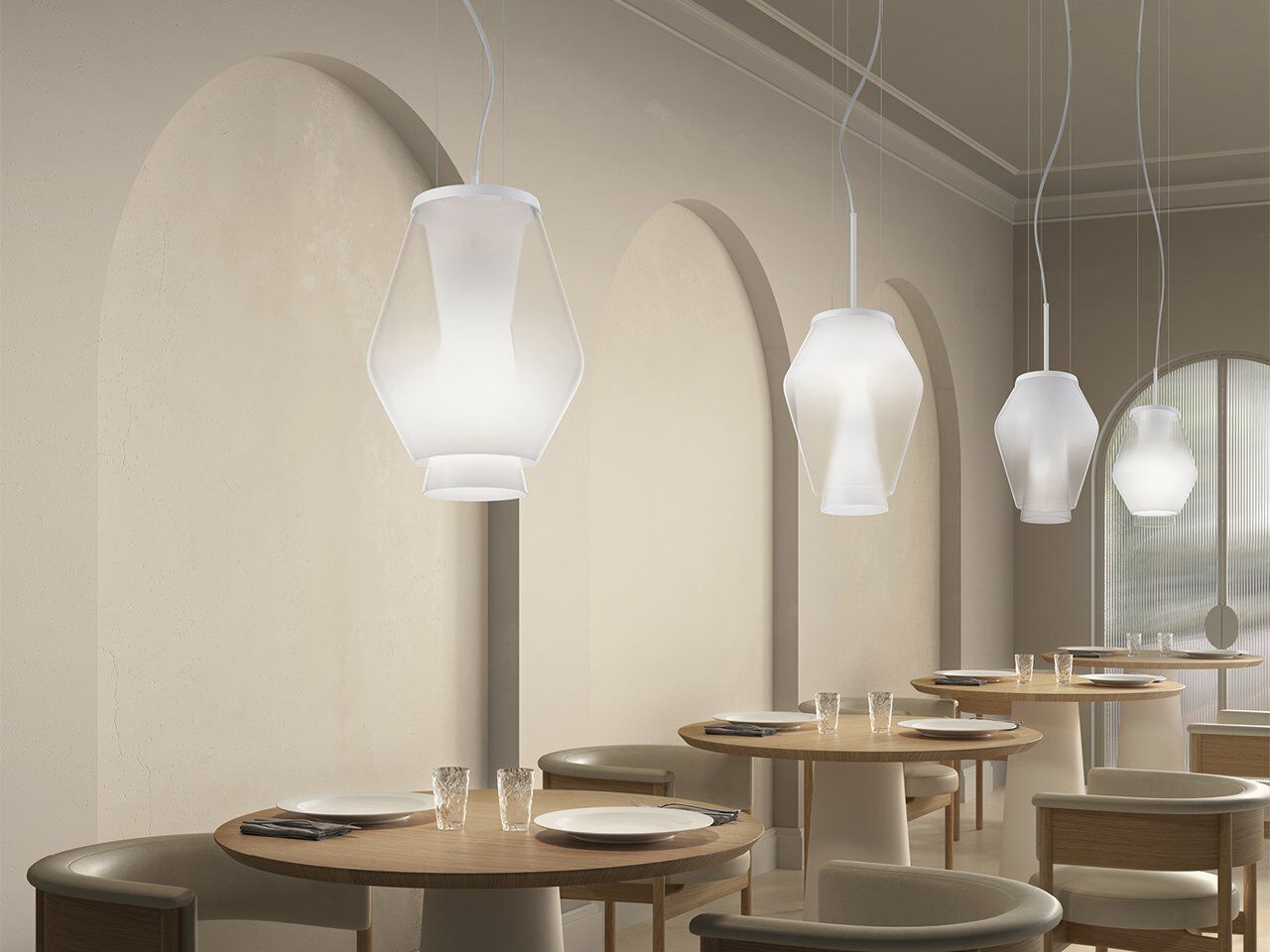 Стеклянный подвесной светильник Vetreria Vistosi Anisette ARCH-00102747 - Вид №5