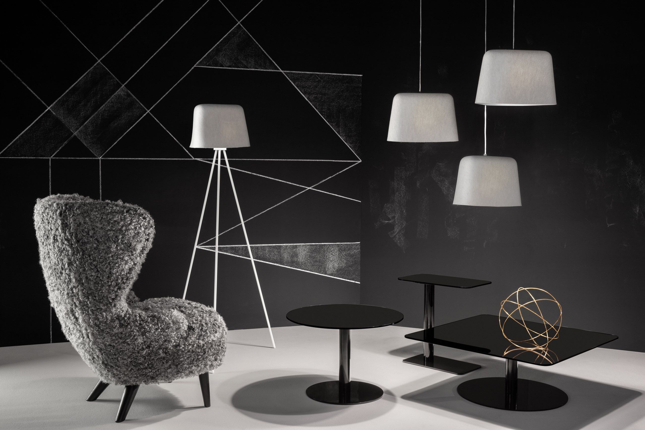 Журнальный столик из стали и стекла Tom Dixon Flash ARCH-00051661 - Вид №6