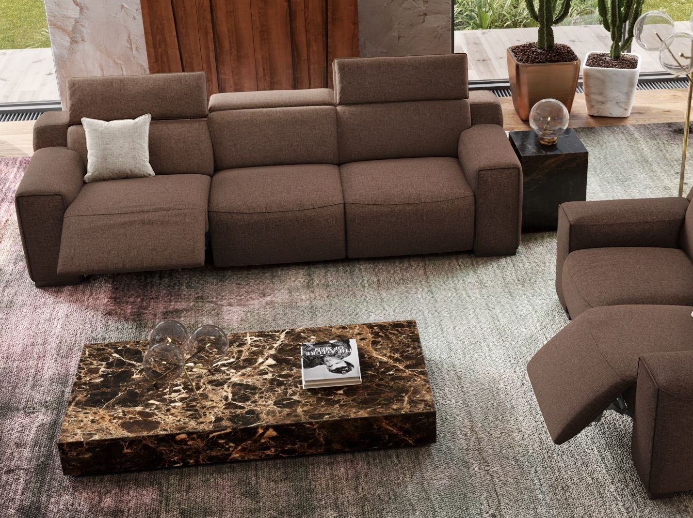 3-местный тканевый диван Sofanella LORETO XXL ARCH-00064526 - Вид №1