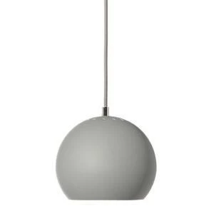 1115276016001 Лампа подвесная ball, 16хD18 см, светло-серая матовая, светло-серый шнур Frandsen