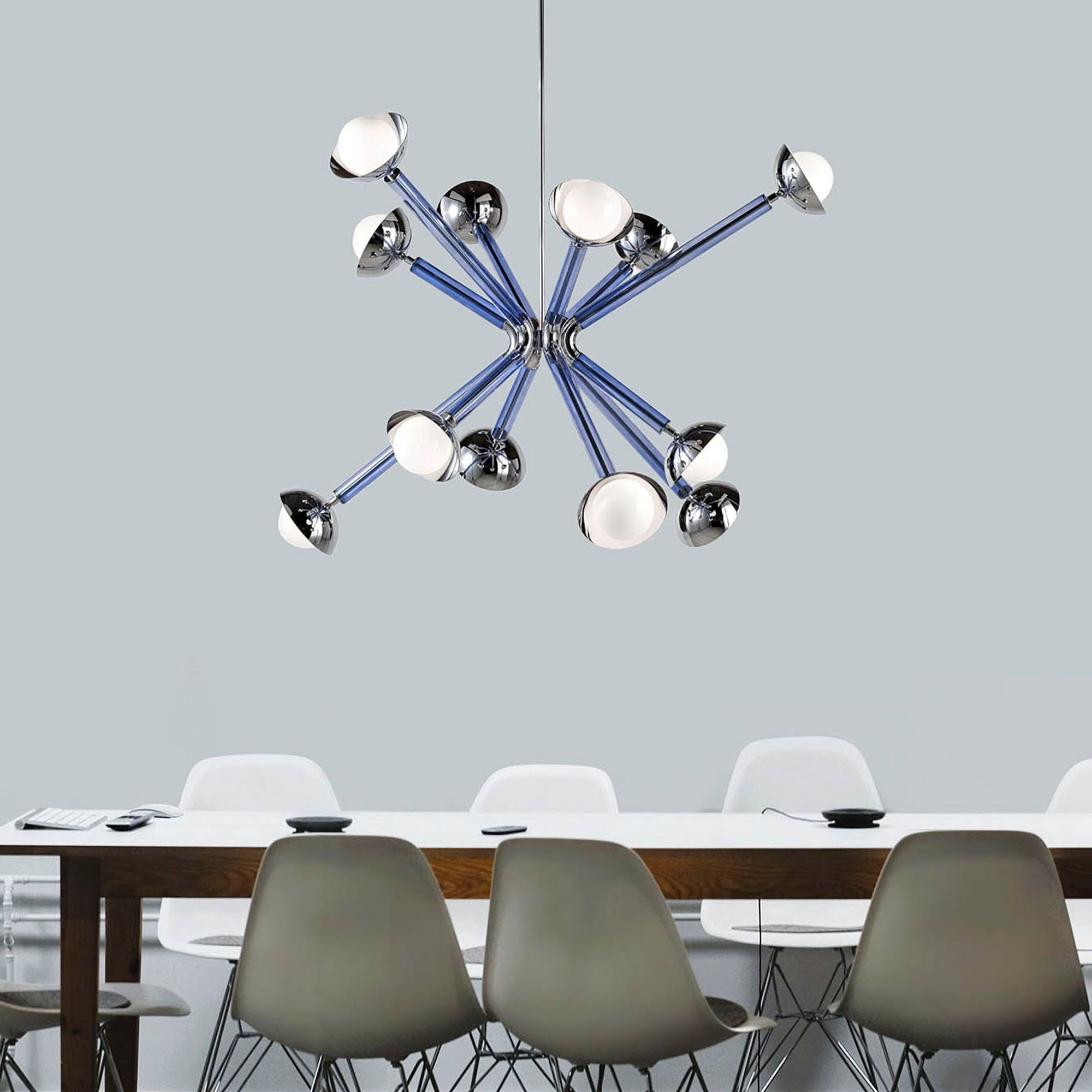 Подвесной светильник ручной работы из дутого стекла MULTIFORME Stimma ARCH-00102879 - Вид №3