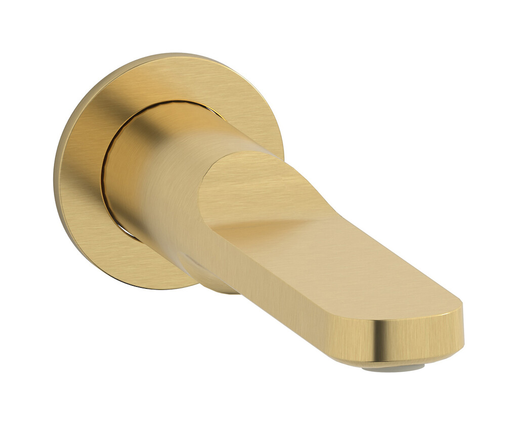 Настенный излив WE ARE IB aa740np Brushed Gold TAAAC
