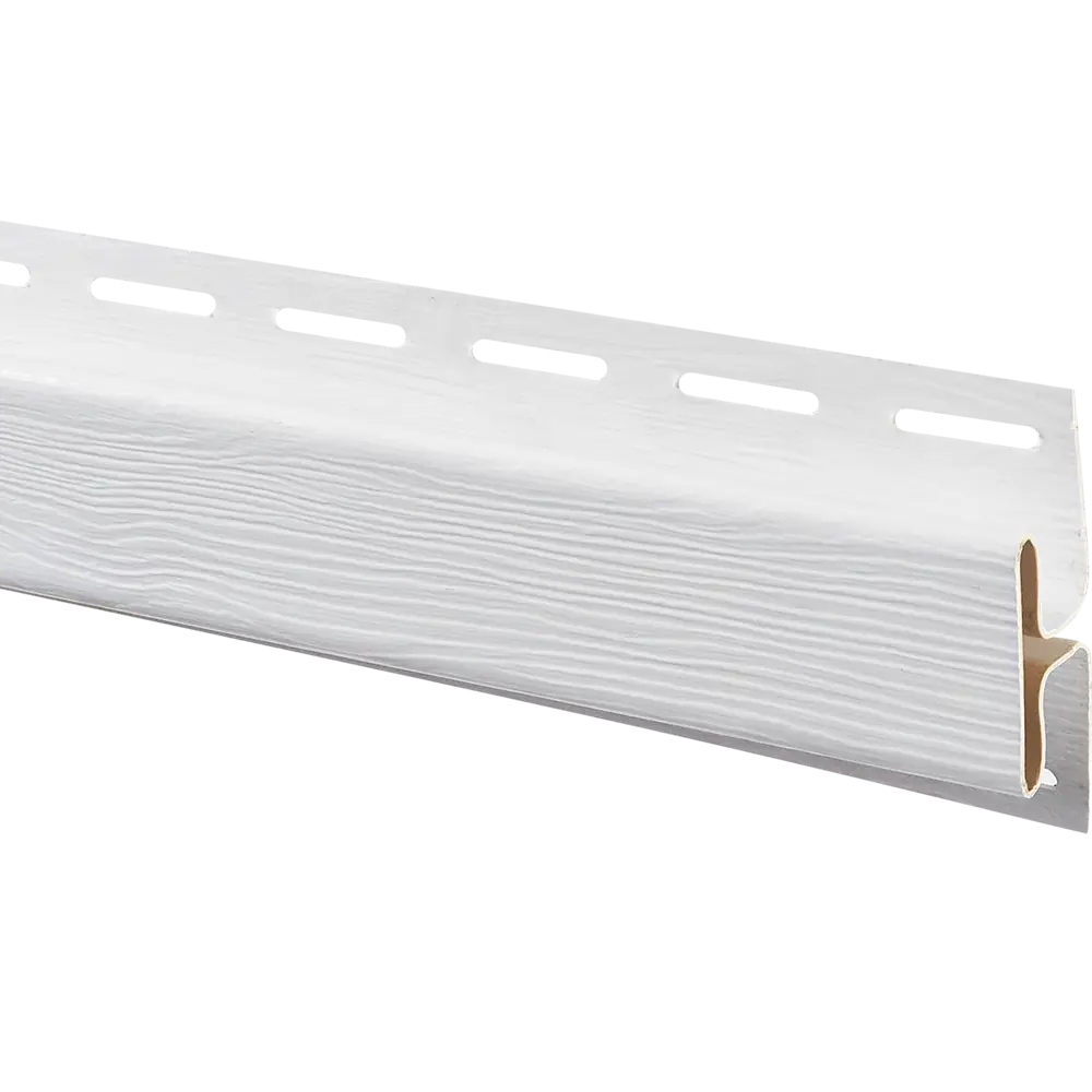 H-профиль для сайдинга MONLID цвет белый STLM-2164912