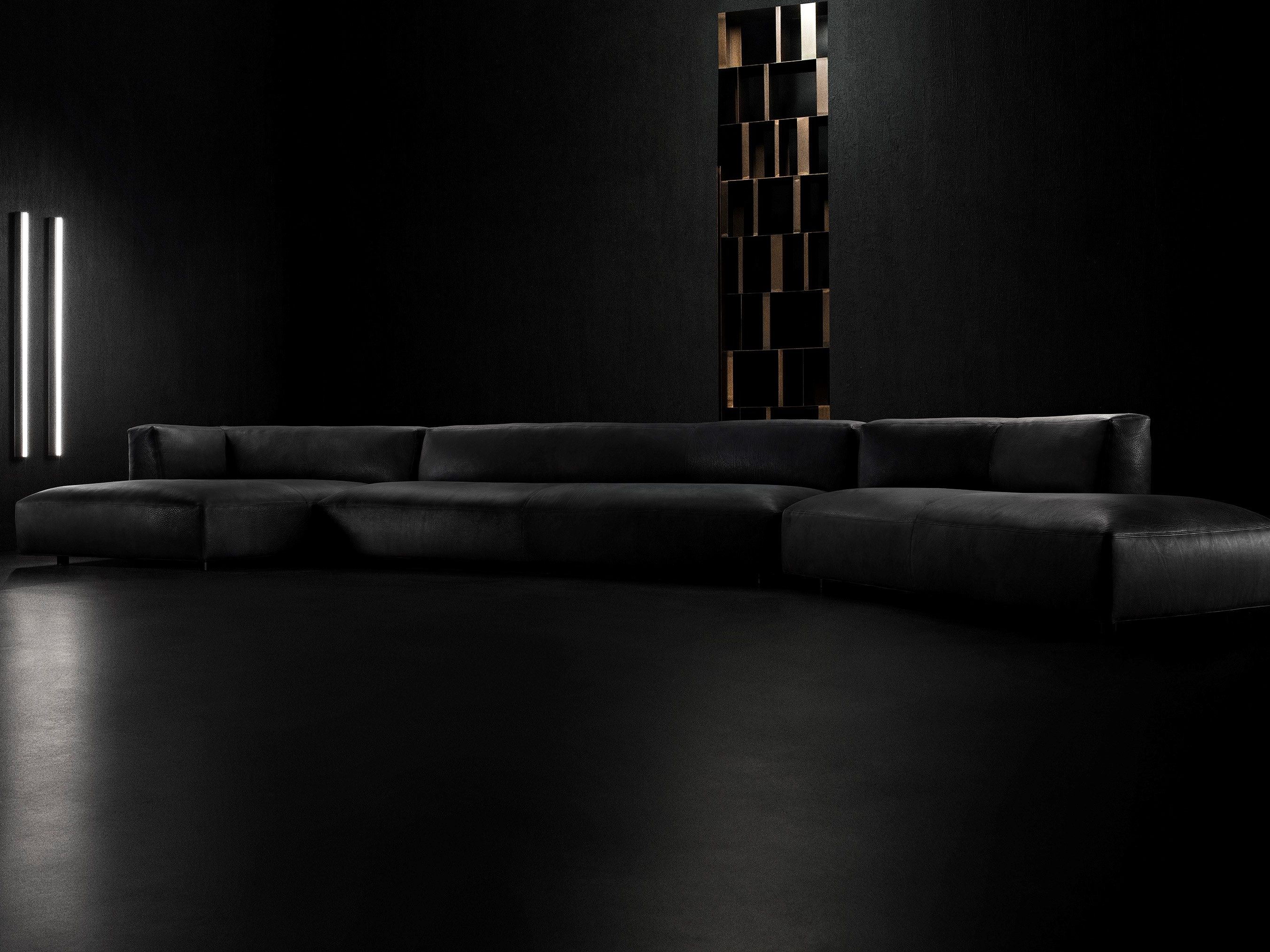 Кожаный диван Henge DOWNTOWN ARCH-00085047