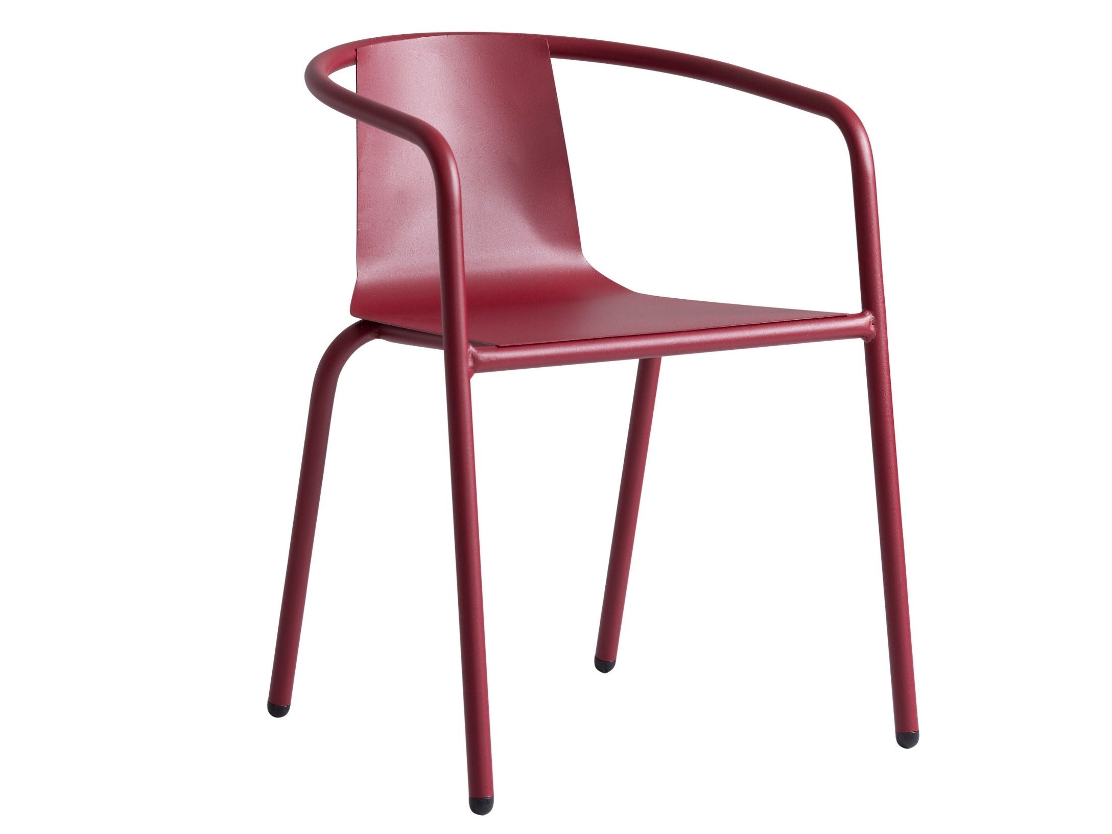 Алюминиевый штабелируемый стул с подлокотниками iSimar Cadiz ARCH-00044152