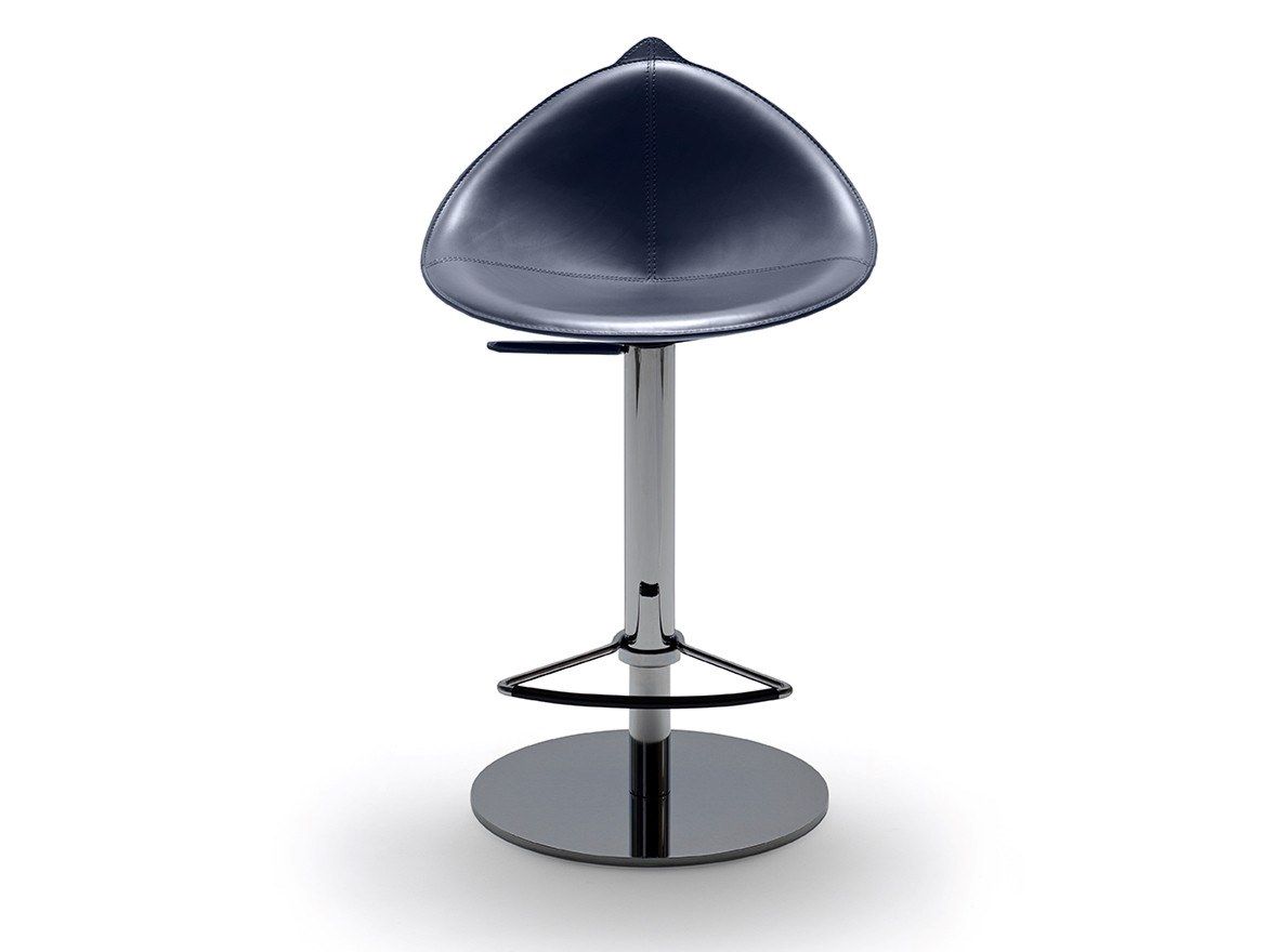 Высокий кожаный стул Fasem Fiorile ARCH-00092361 - Вид №11