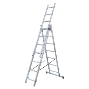 Лестница раскладная выдвижная 3-секционная Centaure до 8,5м 7 ступеней