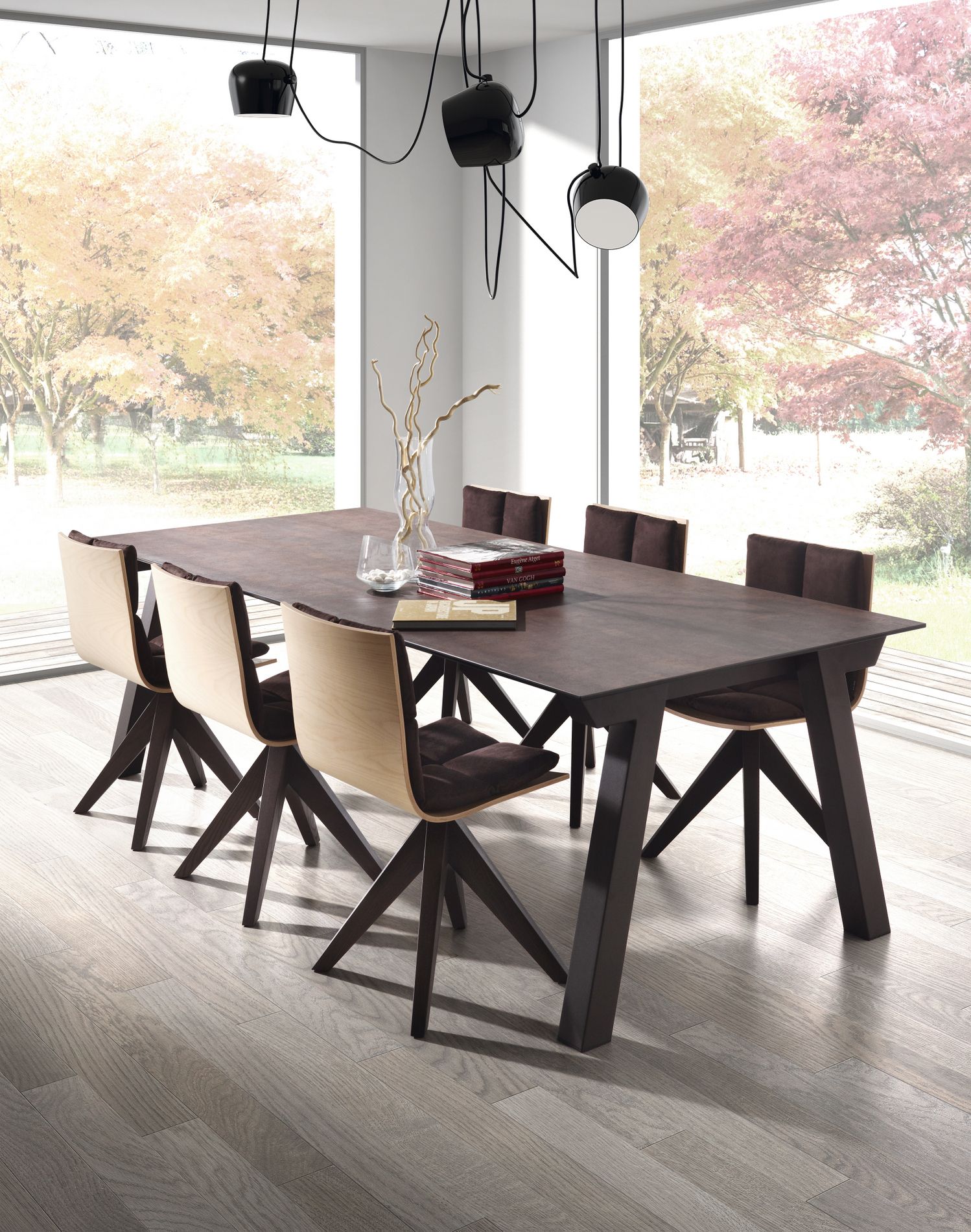 Стул на насесте с мягким сиденьем DRESSY TAIGA B1 ARCH-00083926 - Вид №1