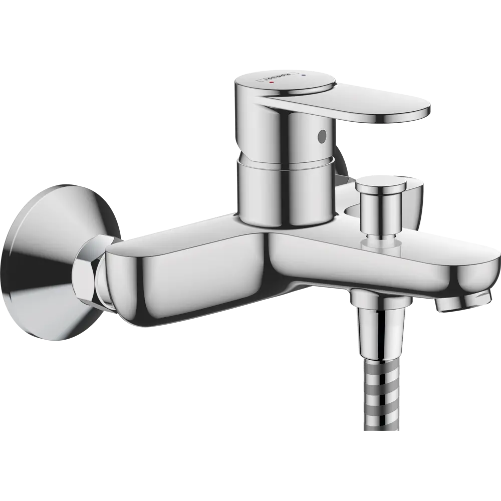 Смеситель для ванны и душа Hansgrohe Vernis однорычажный цвет хром STLM-2027800 - Вид №3