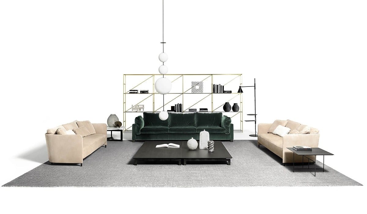 Алюминиевая напольная лампа с порошковым покрытием с полкой DE PADOVA Примечание ARCH-00004064 - Вид №2