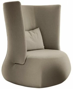 B&B Italia Мягкое кресло из ткани с высокой спинкой Fat sofa