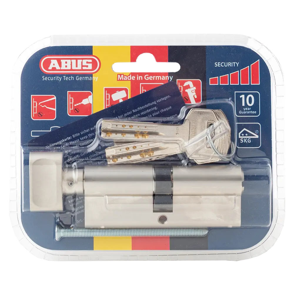 Цилиндр замка ABUS D12 NIS с защитой от взлома, ключ-вертушка 82732454 D 12 STLM-0034936 - Вид №2