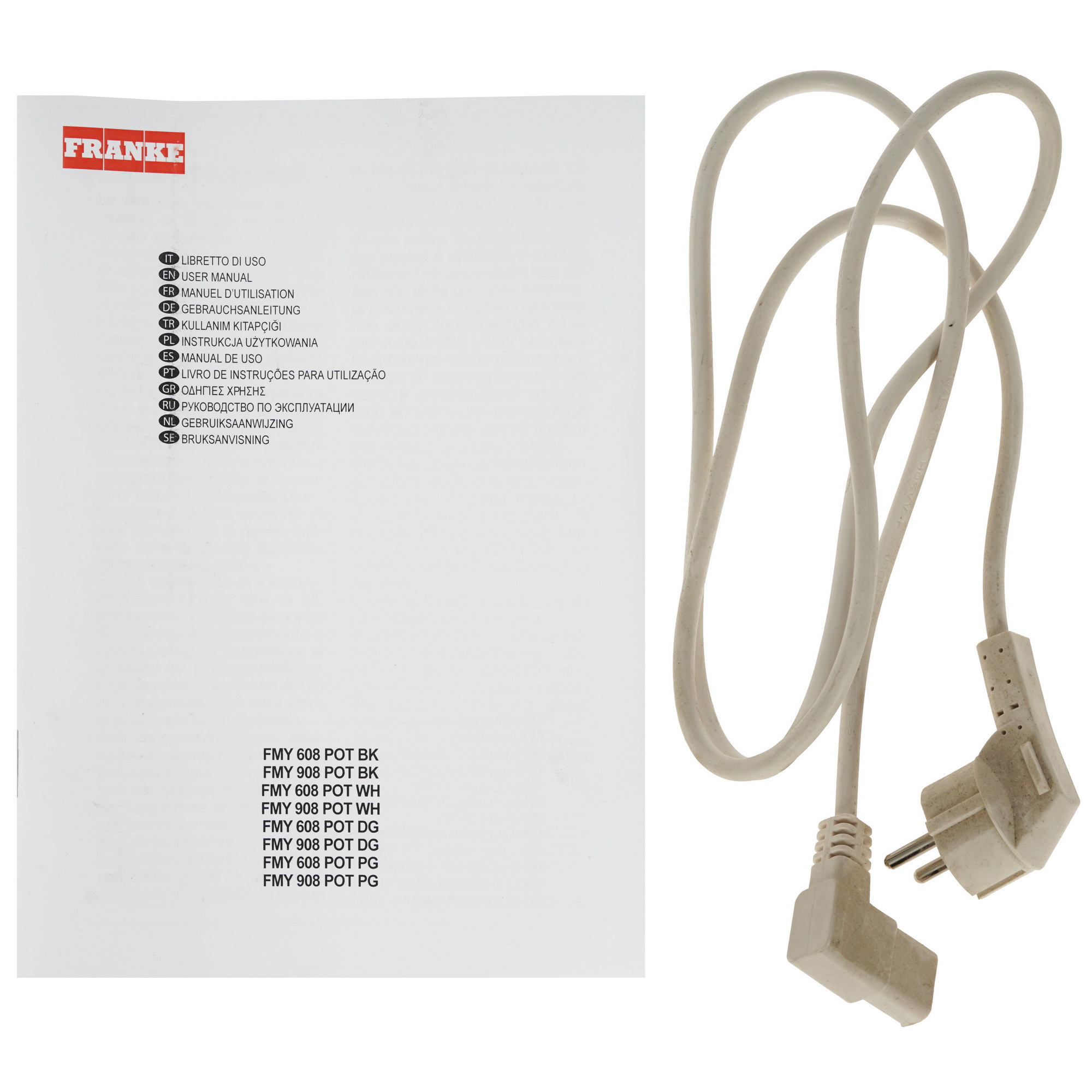 8122748 Вытяжка телескопическая FRANKE FMY 608 POT WH белый/белый STDN-0054494 - Вид №9