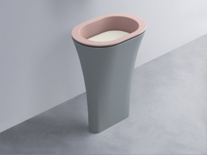 AMLA65-CP+AMPILO-TL+AMCOLO-BR Раковина Amedeo Ovale отдельностоящая cielo Enjoy + Amedeo