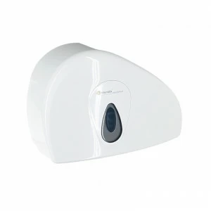 BTS202 Держатель рулона туалетной бумаги TOP DUO с держателем рулона, АБС-пластик, белый, серое окно Merida