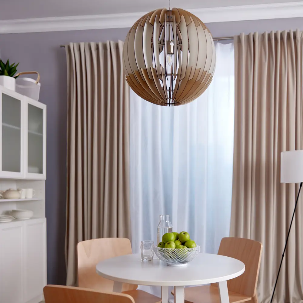 Светильник подвесной «Olmero 1» 1 лампа ø500 мм цвет бежевый Eglo STLM-2009564 - Вид №8