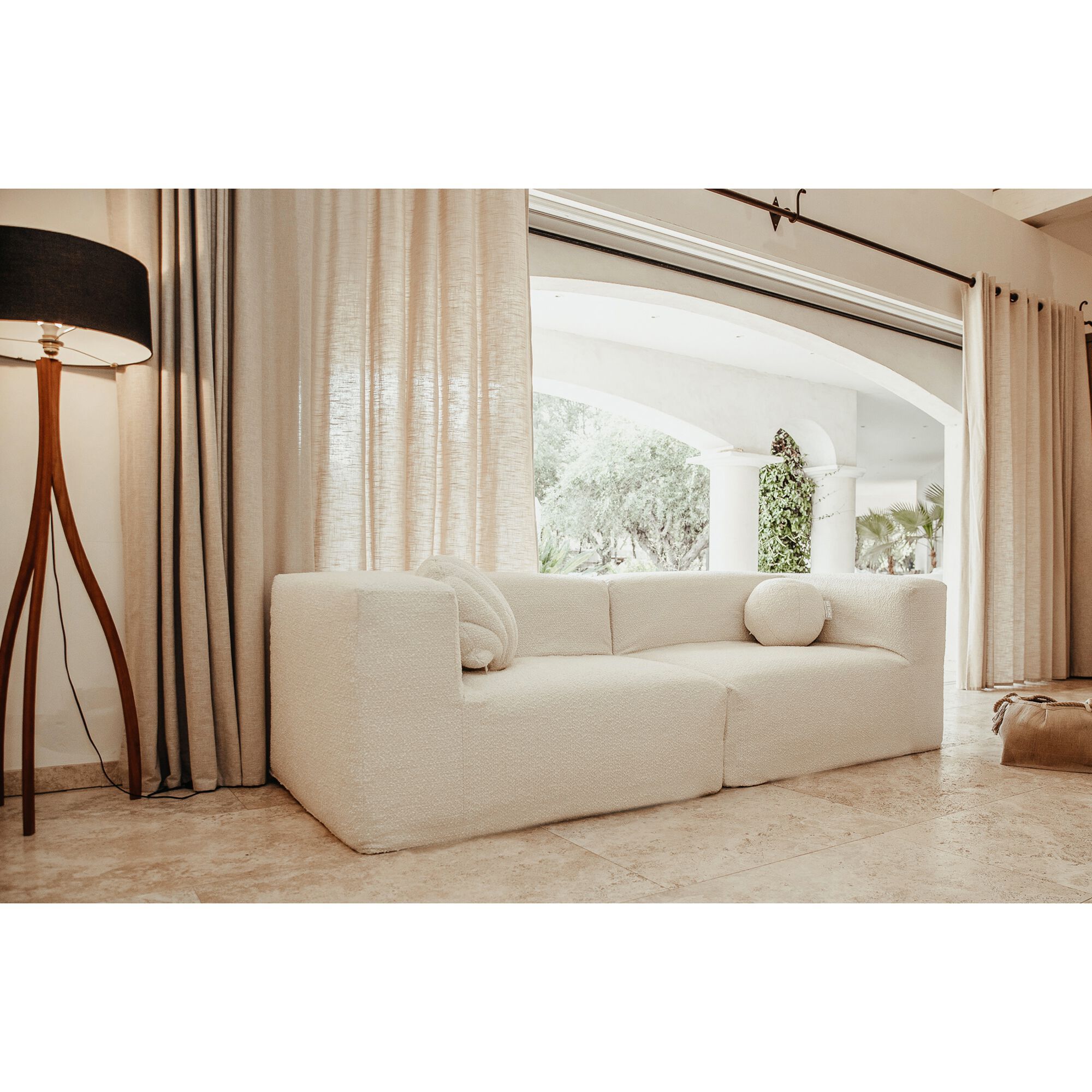 3-местный шерстяной съемный диван MX HOME CI-B4P ARCH-00150393 - Вид №3